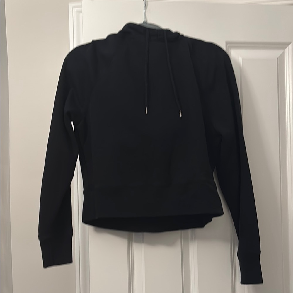 Black Hoodie Top